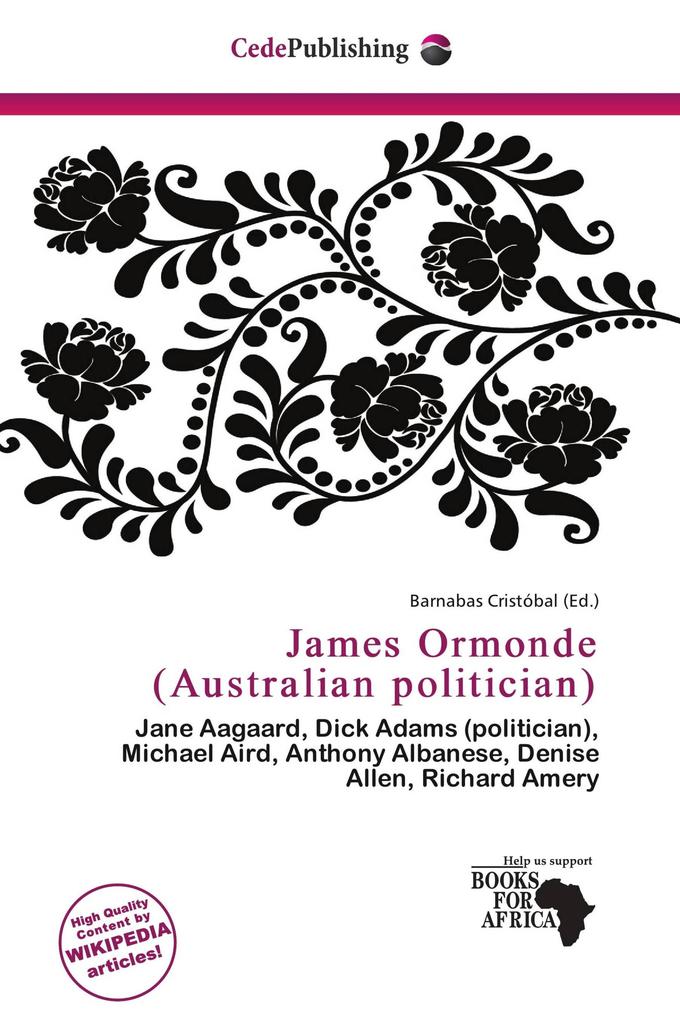 James Ormonde (Australian politician)