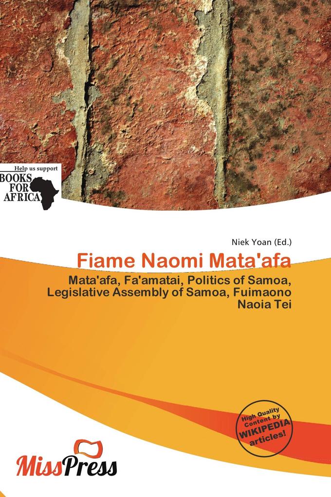 Fiame Naomi Mata'afa