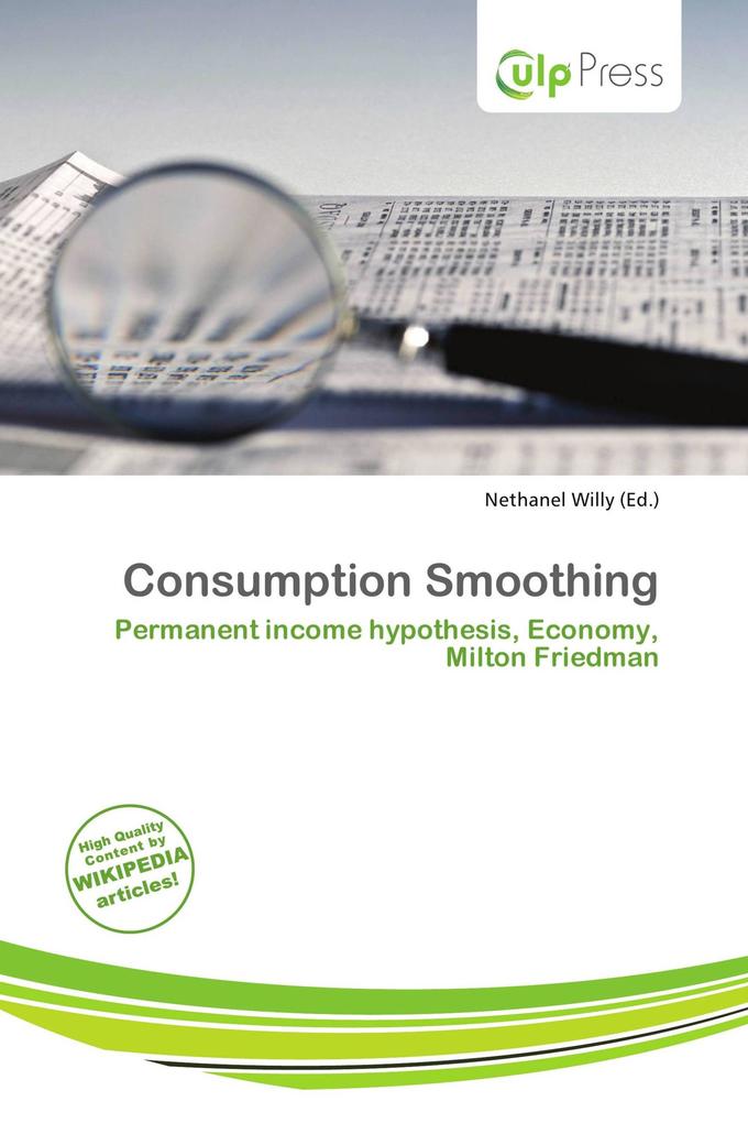 Consumption Smoothing