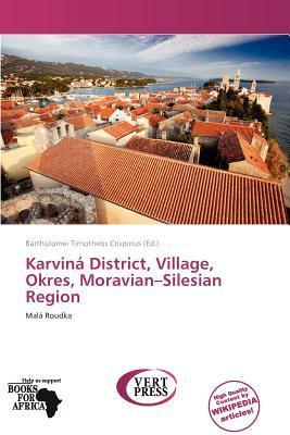 Karviná District Village Okres Moravian-Silesian Region