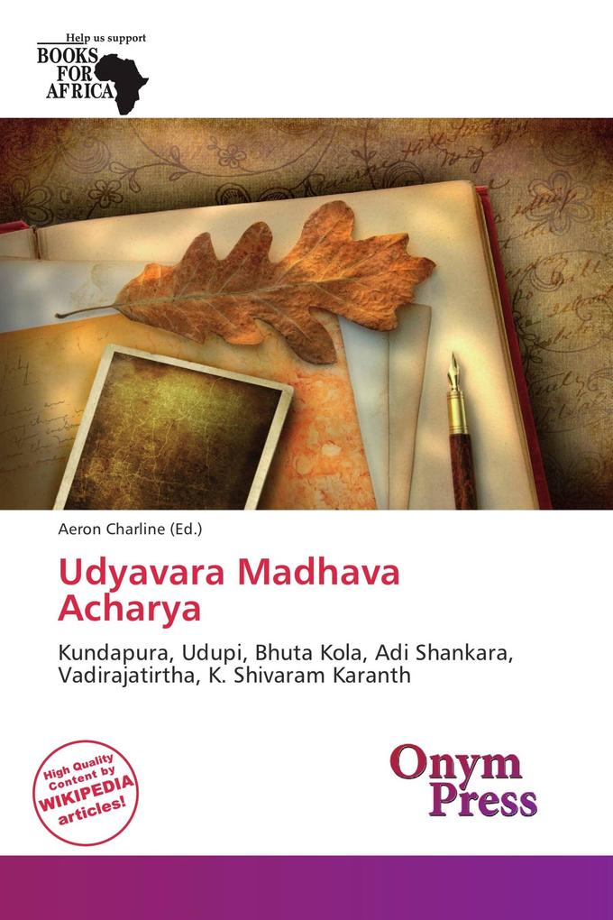 Udyavara Madhava Acharya