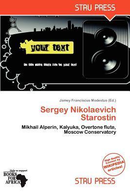 Sergey Nikolaevich Starostin
