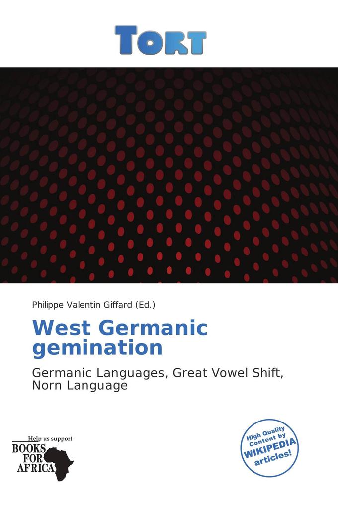 West Germanic gemination