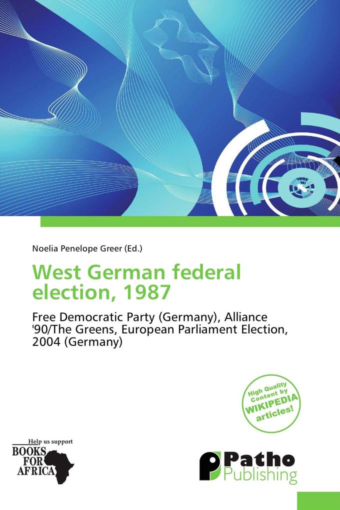 West German federal election 1987
