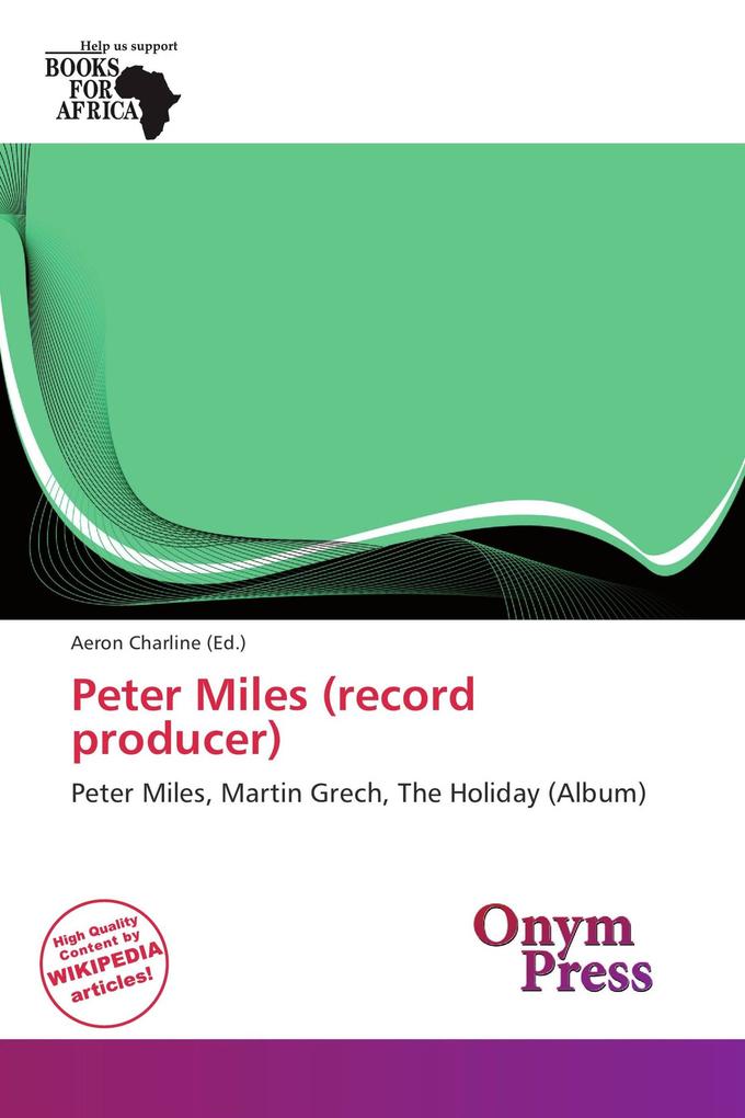 Peter Miles (record producer)
