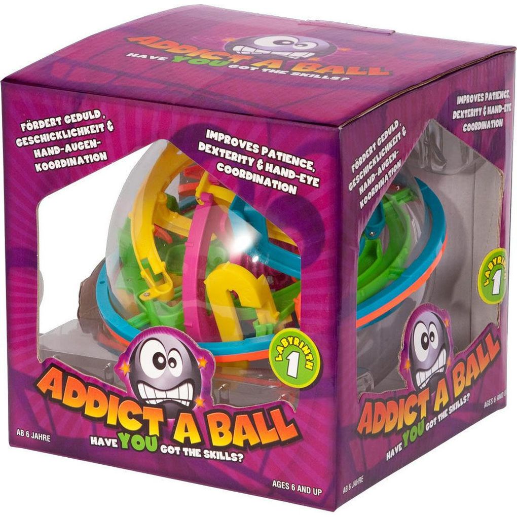 Invento 501080 - Addict-a-ball 3D Puzzle Ball mit 138 Etappen Kugelspiel Duchmesser 20 cm