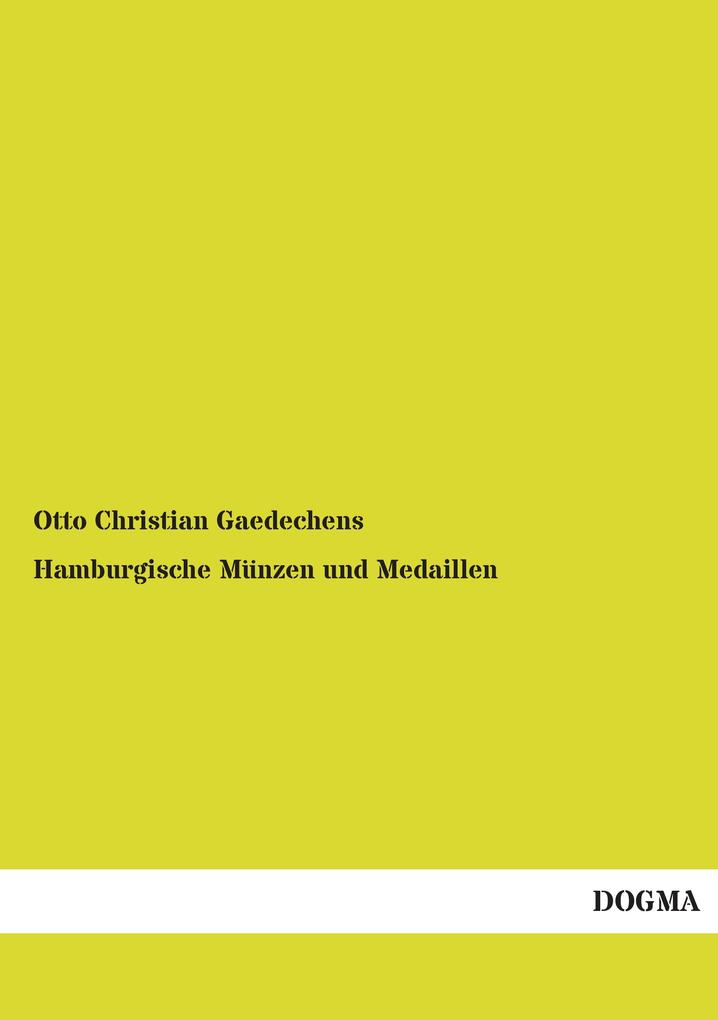Hamburgische Münzen und Medaillen