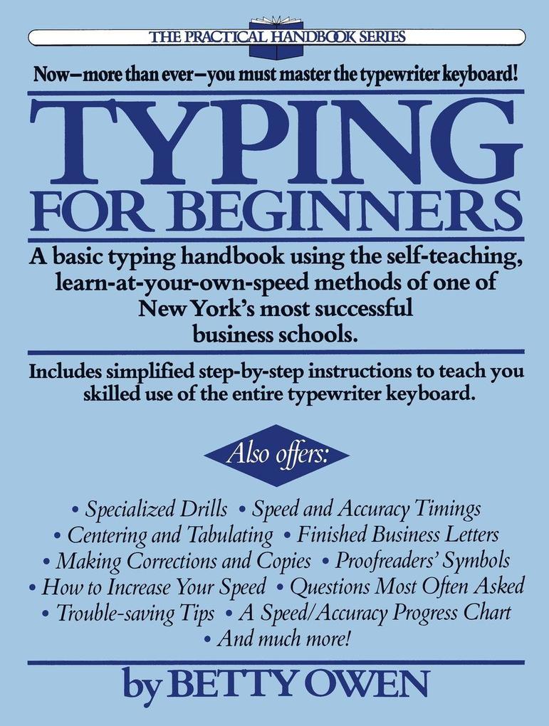 Typing for Beginners