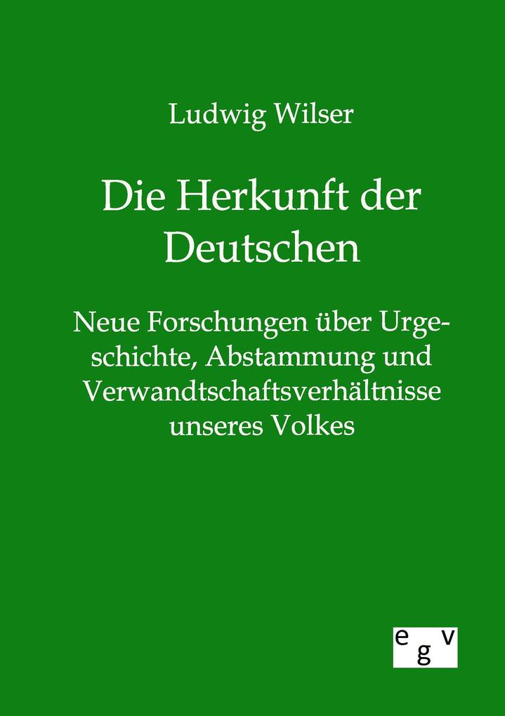 Die Herkunft der Deutschen