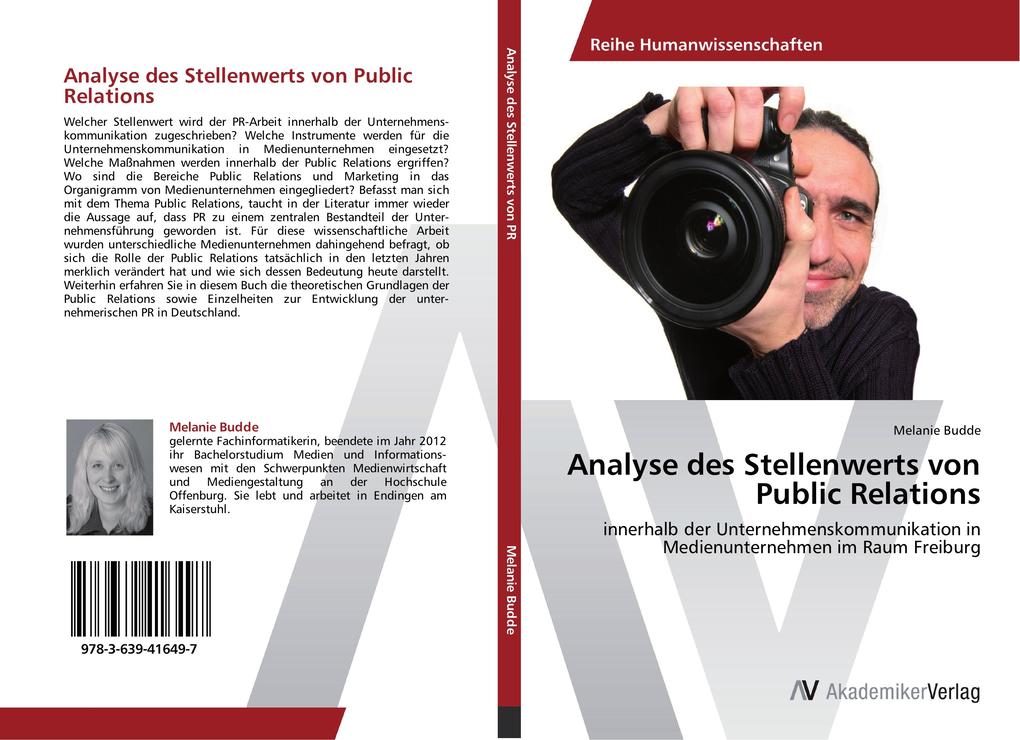 Analyse des Stellenwerts von Public Relations