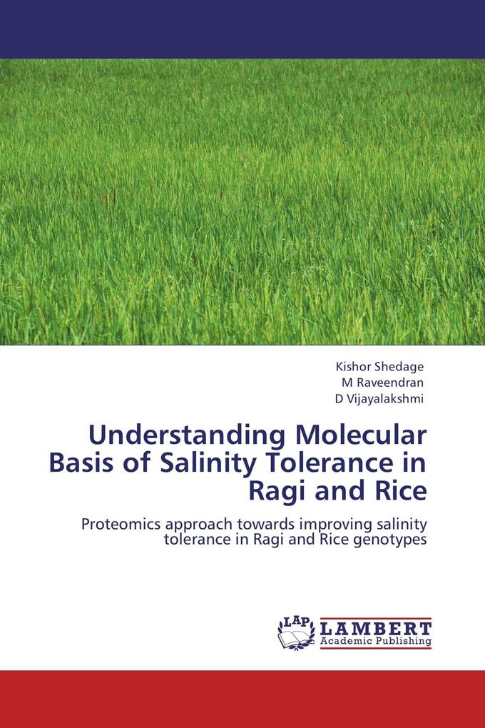 Understanding Molecular Basis of Salinity Tolerance in Ragi and Rice