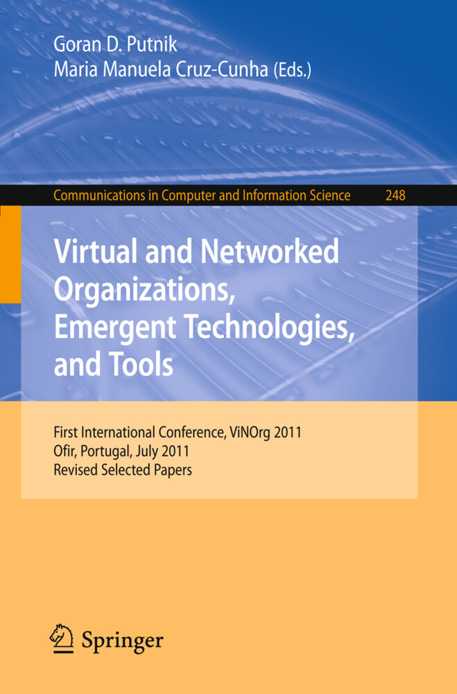 Virtual and Networked Organizations Emergent Technologies and Tools