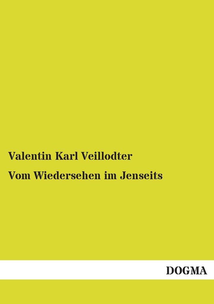 Vom Wiedersehen im Jenseits