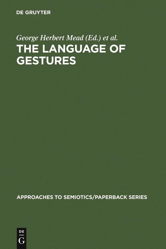 The Language of Gestures - Wilhelm Wundt