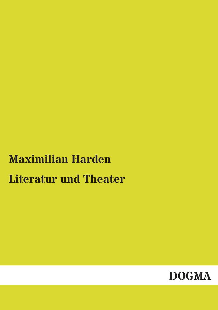 Literatur und Theater