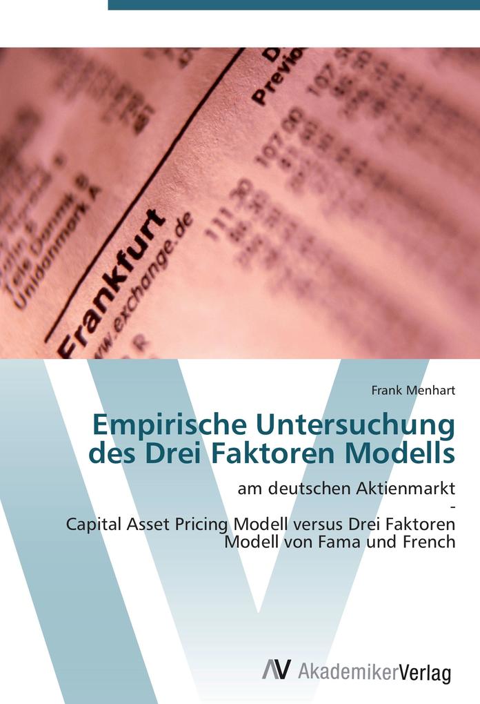 Empirische Untersuchung des Drei Faktoren Modells