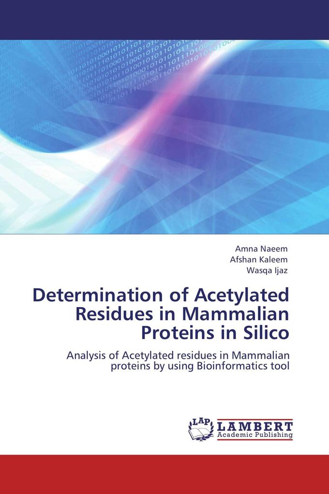 Determination of Acetylated Residues in Mammalian Proteins in Silico