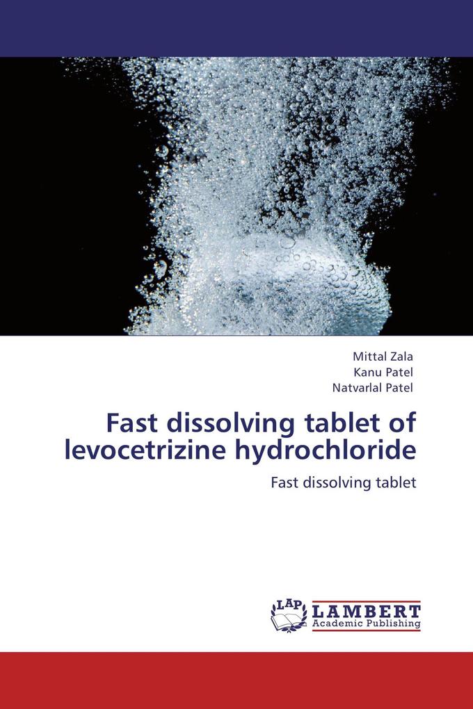 Fast dissolving tablet of levocetrizine hydrochloride