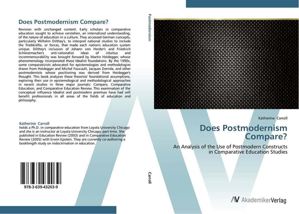 Does Postmodernism Compare?