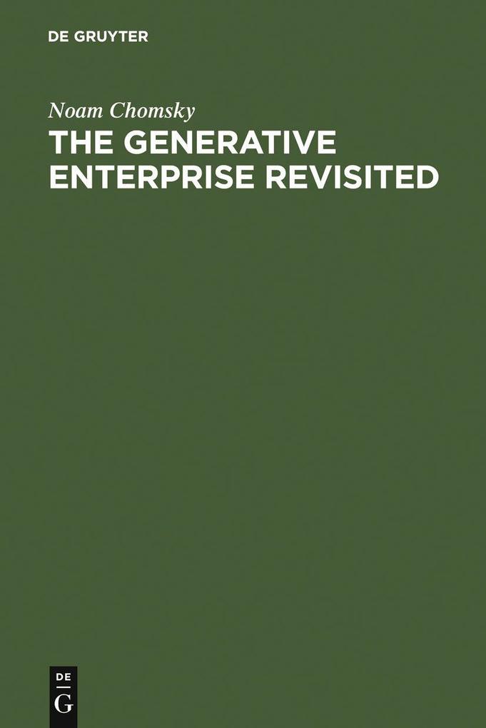 The Generative Enterprise Revisited