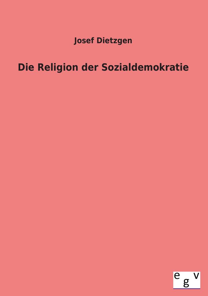 Die Religion der Sozialdemokratie