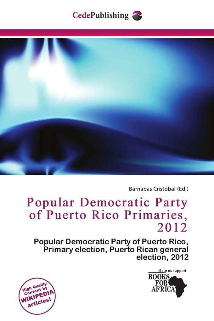 Popular Democratic Party of Puerto Rico Primaries 2012