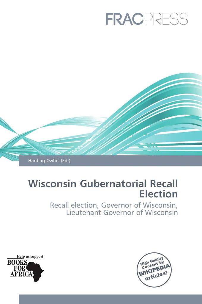 Wisconsin Gubernatorial Recall Election
