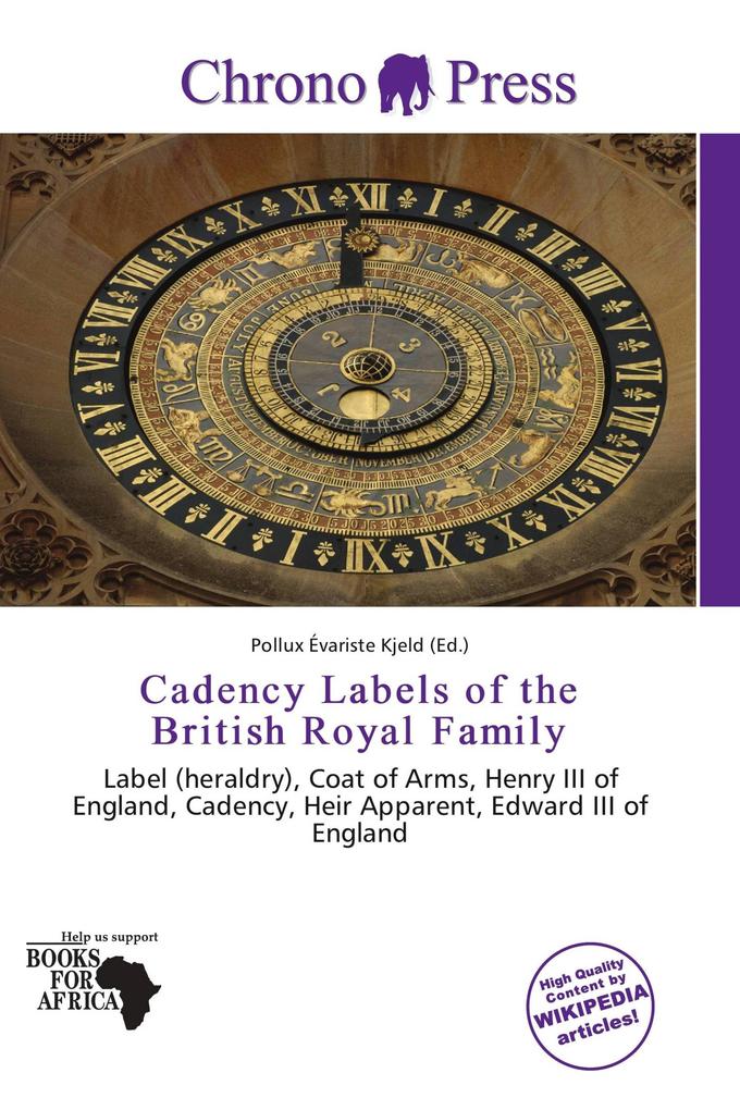 Cadency Labels of the British Royal Family