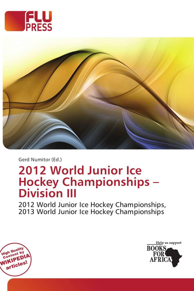 2012 World Junior Ice Hockey Championships - Division III