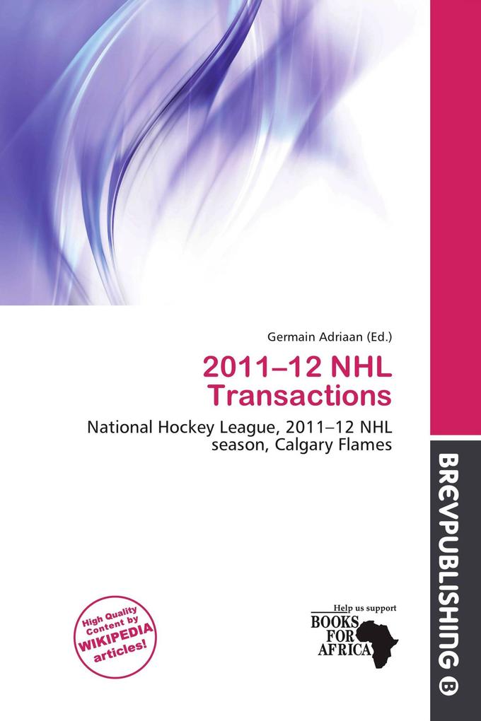 2011-12 NHL Transactions