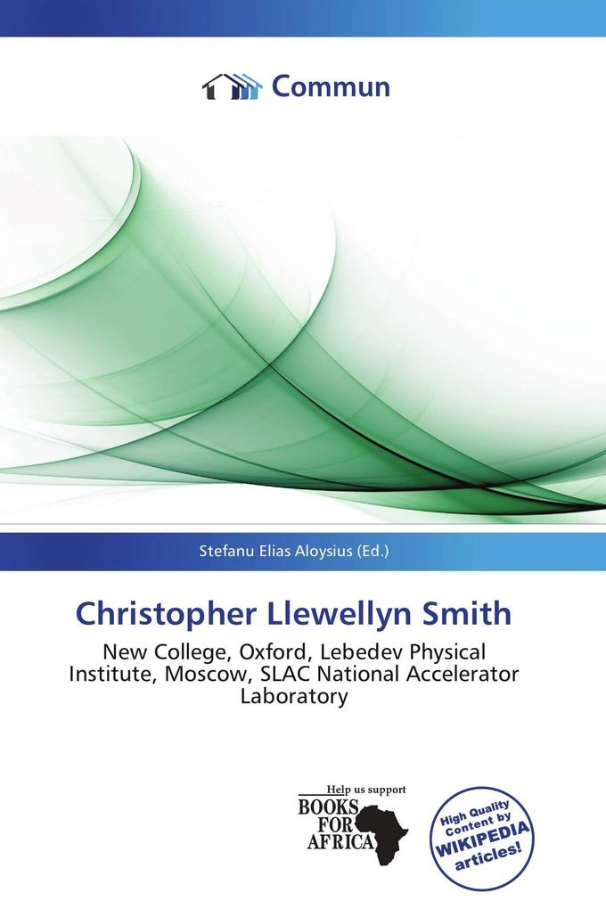 Christopher Llewellyn Smith