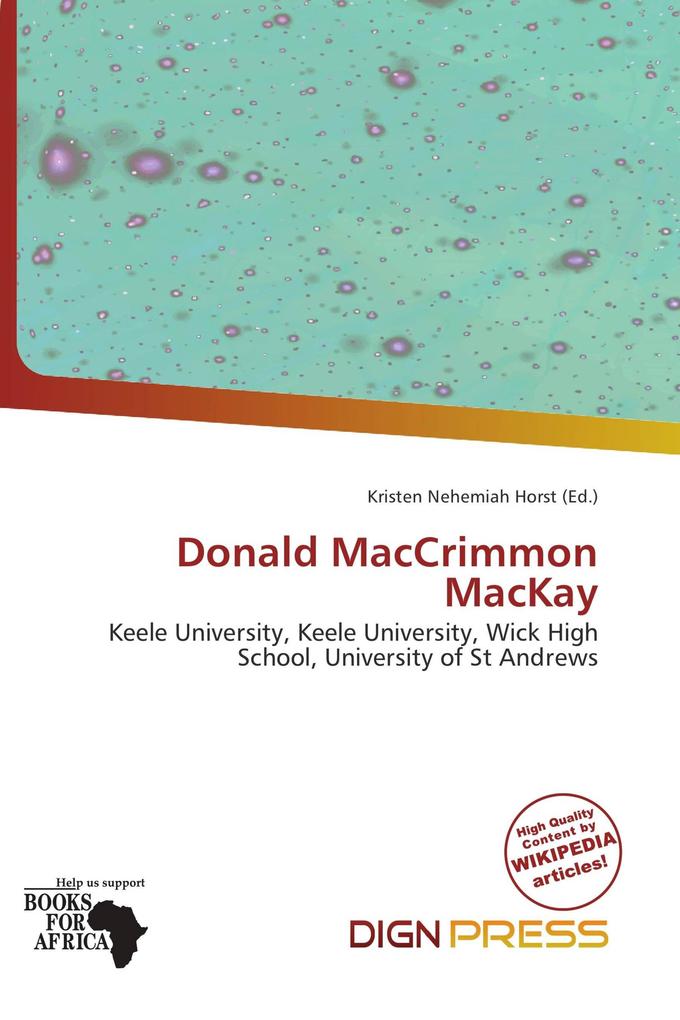 Donald MacCrimmon MacKay