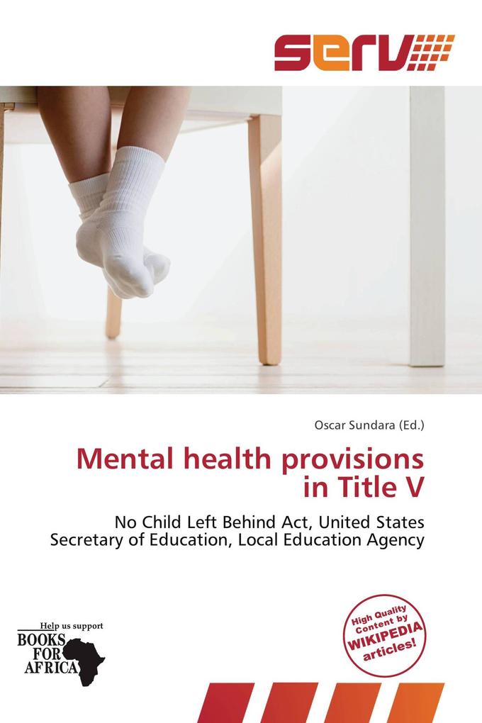 Mental health provisions in Title V