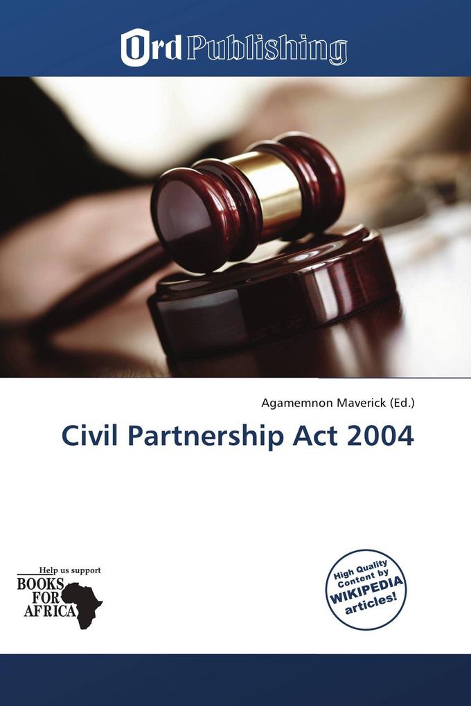 Civil Partnership Act 2004