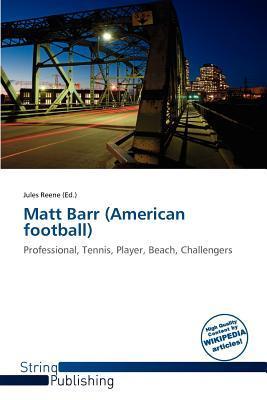 Matt Barr (American football)