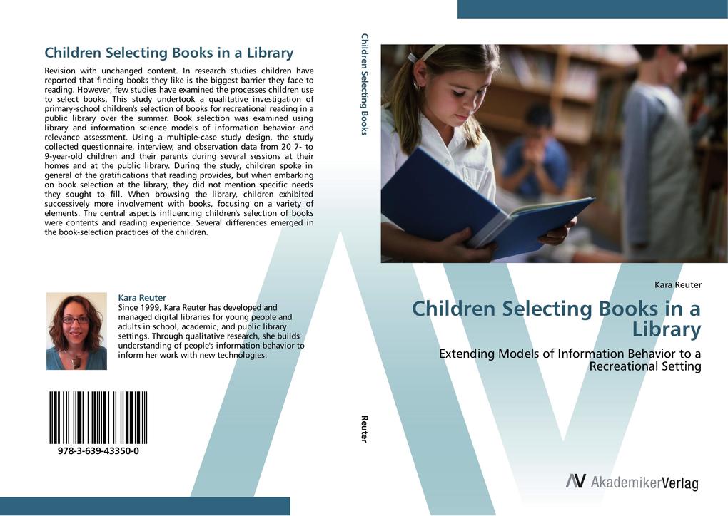 Children Selecting Books in a Library
