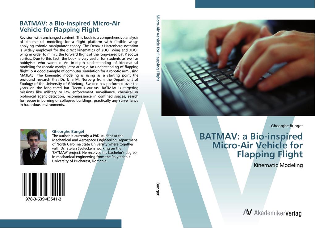 BATMAV: a Bio-inspired Micro-Air Vehicle for Flapping Flight