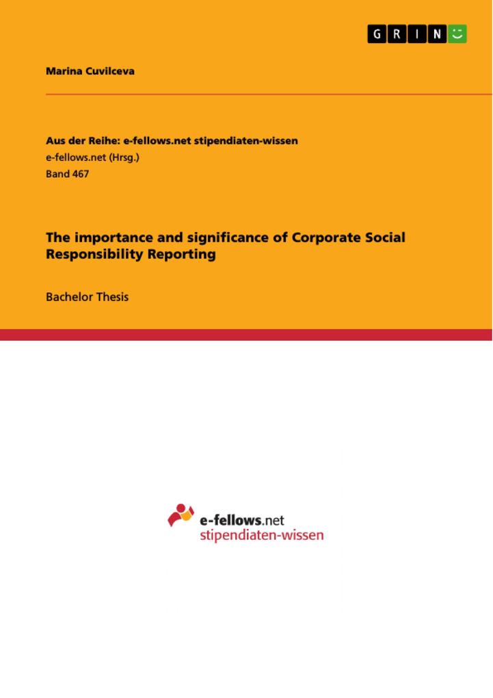 The importance and significance of Corporate Social Responsibility Reporting