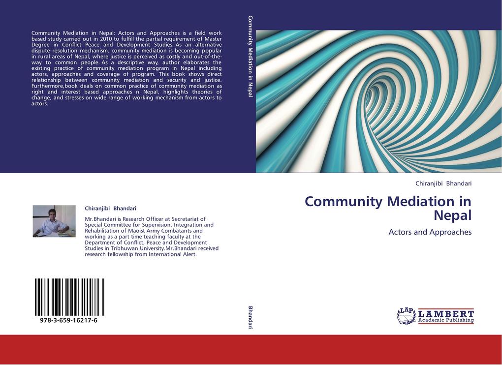 Community Mediation in Nepal als Buch von Chiranjibi Bhandari - Chiranjibi Bhandari