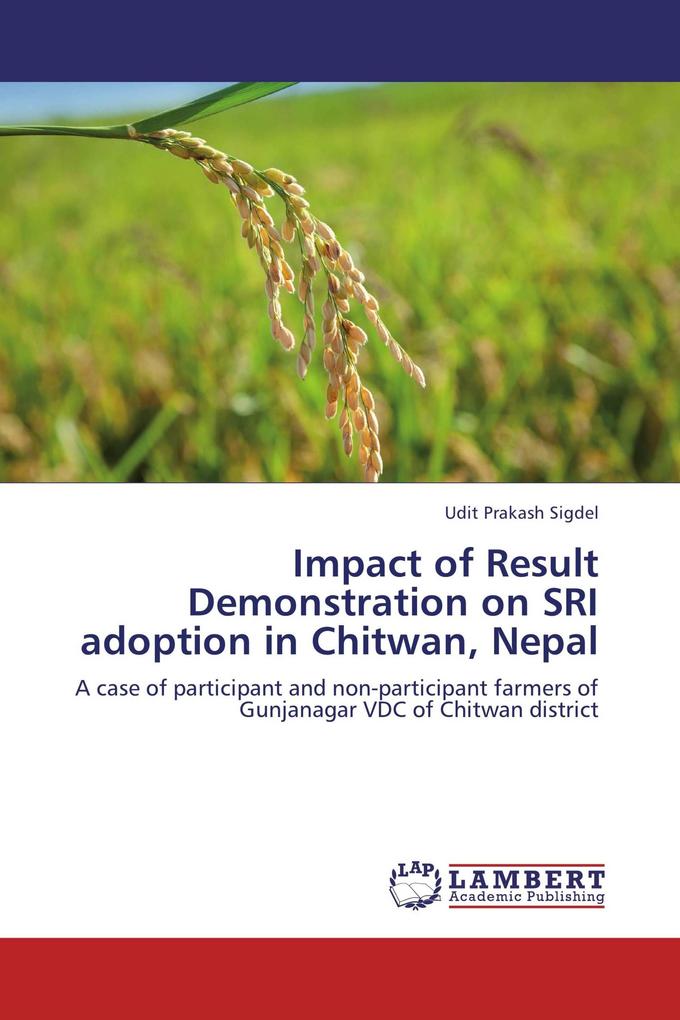 Impact of Result Demonstration on SRI adoption in Chitwan Nepal