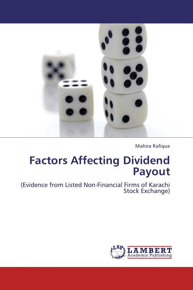 Factors Affecting Dividend Payout