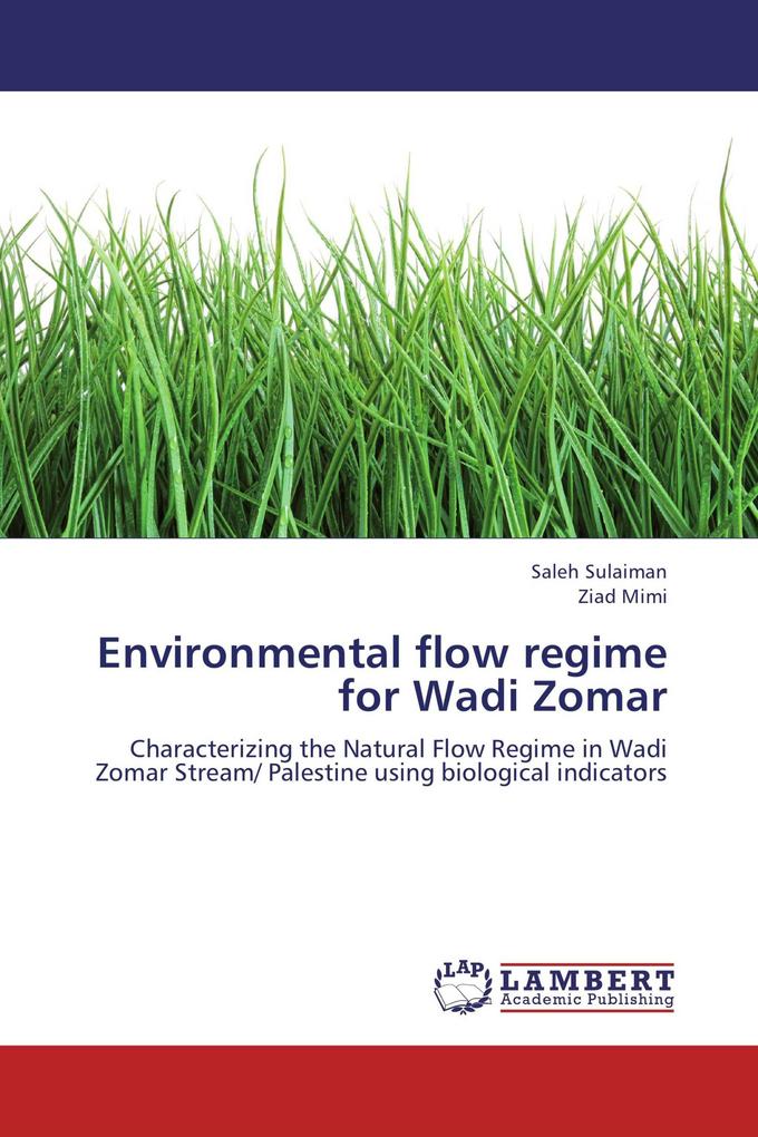 Environmental flow regime for Wadi Zomar