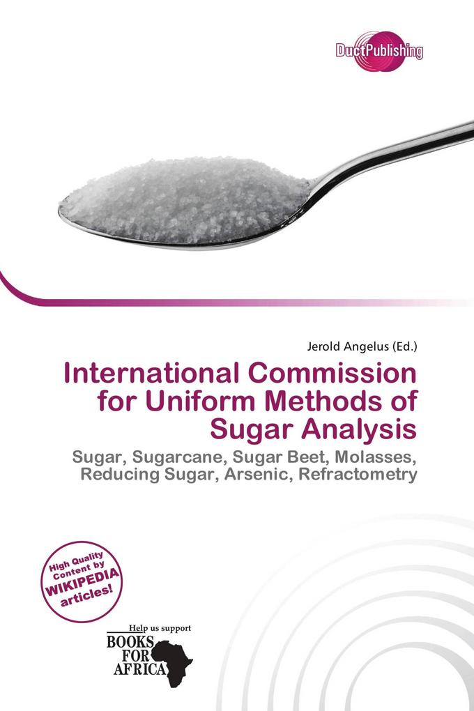 International Commission for Uniform Methods of Sugar Analysis