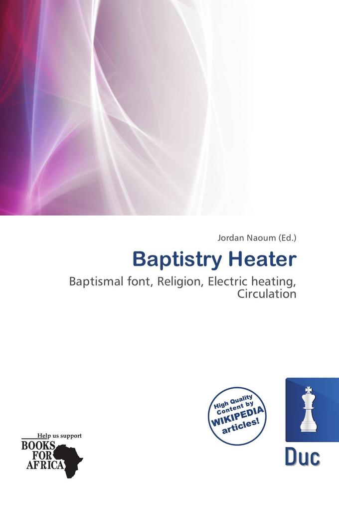 Baptistry Heater