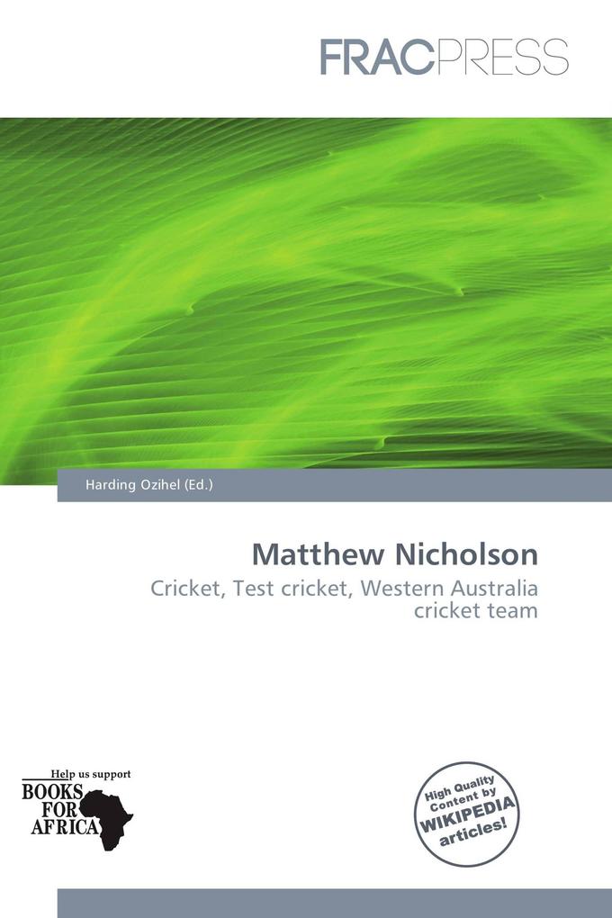 Matthew Nicholson