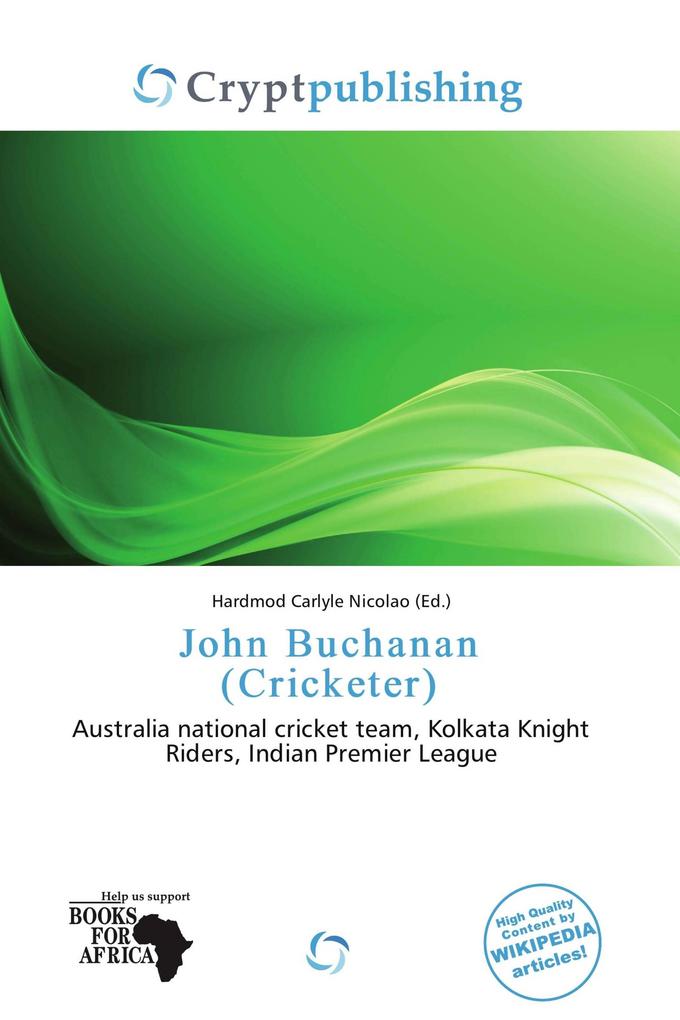 John Buchanan (Cricketer)