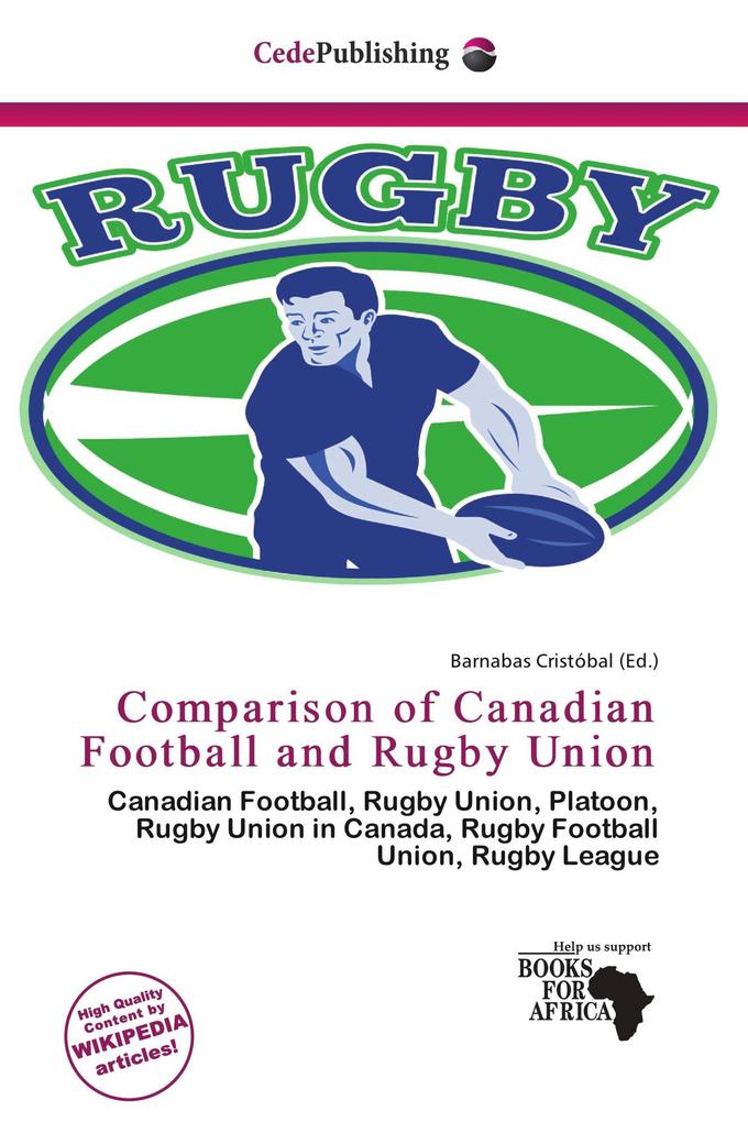 Comparison of Canadian Football and Rugby Union
