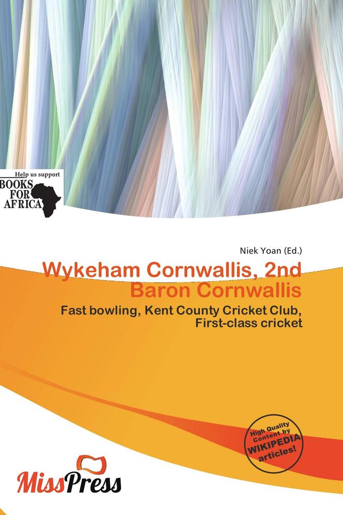 Wykeham Cornwallis 2nd Baron Cornwallis