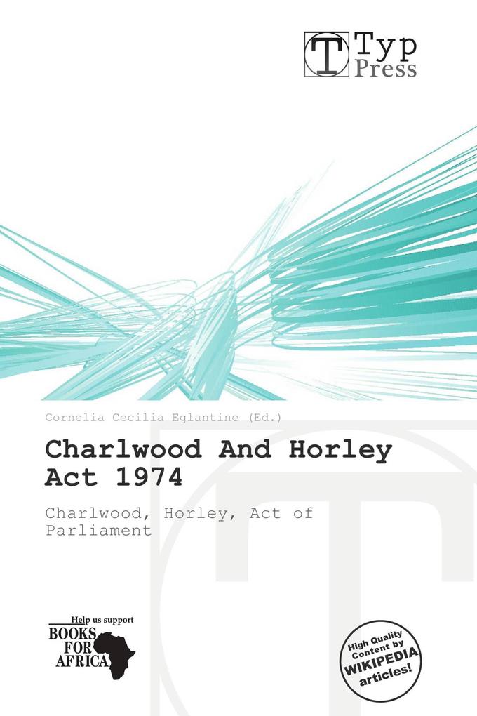 Charlwood And Horley Act 1974