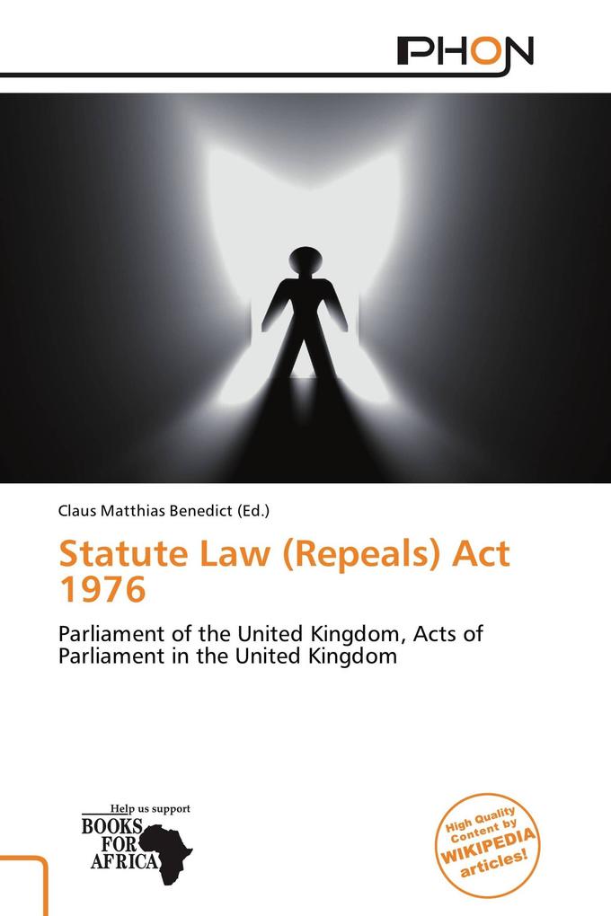 Statute Law (Repeals) Act 1976